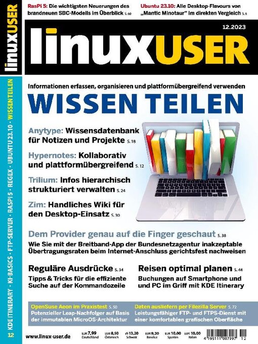 Title details for LinuxUser by Computec Media GmbH - Available